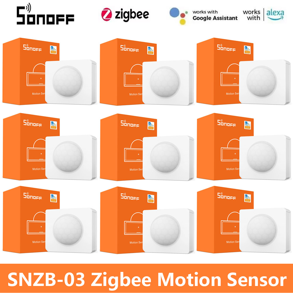 Sonoff Basic Switch - Sonoff SNZB-03/SNZB-01P zigbee 3.0 detector de