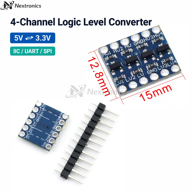 Level Shifter 3.3V - 1/3/5/10PCS Módulo Conversor de Nível Lógico