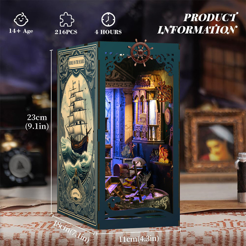 Home Automation Diy Kit - Quebra-Cabeça 3D de Madeira DIY: Mini