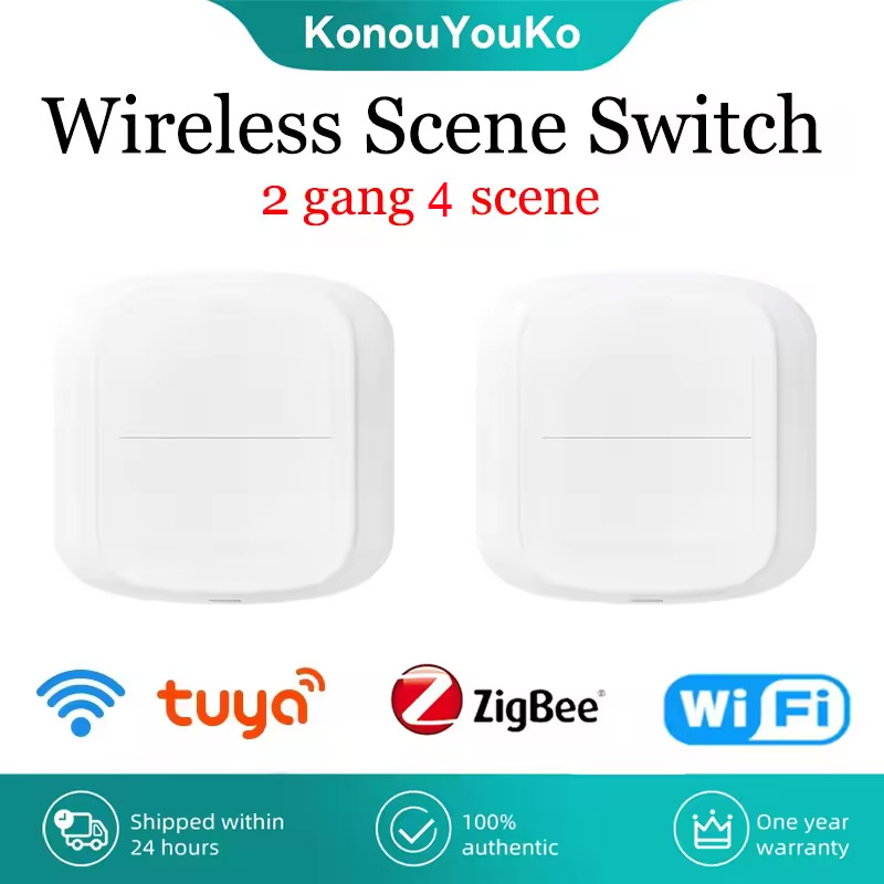 Home Automation Technology - Tuya zigbee wifi interruptor inteligente botão