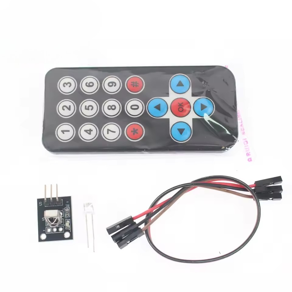 Home Automation With Arduino - Módulo Sensor Receptor Infravermelho HX1838 Placa