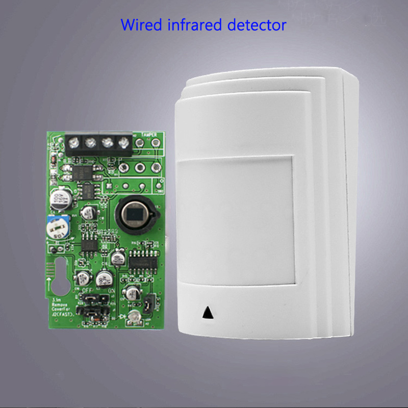 Motion Sensor Pir Wired - Alarme Antifurto e Anti-pets para Interiores,