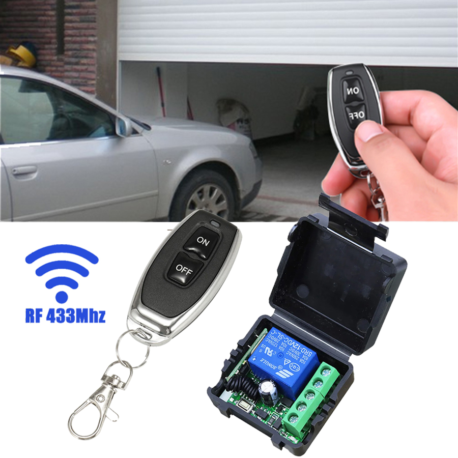 433Mhz Receiver Module - Interruptor inteligente de controle remoto dc