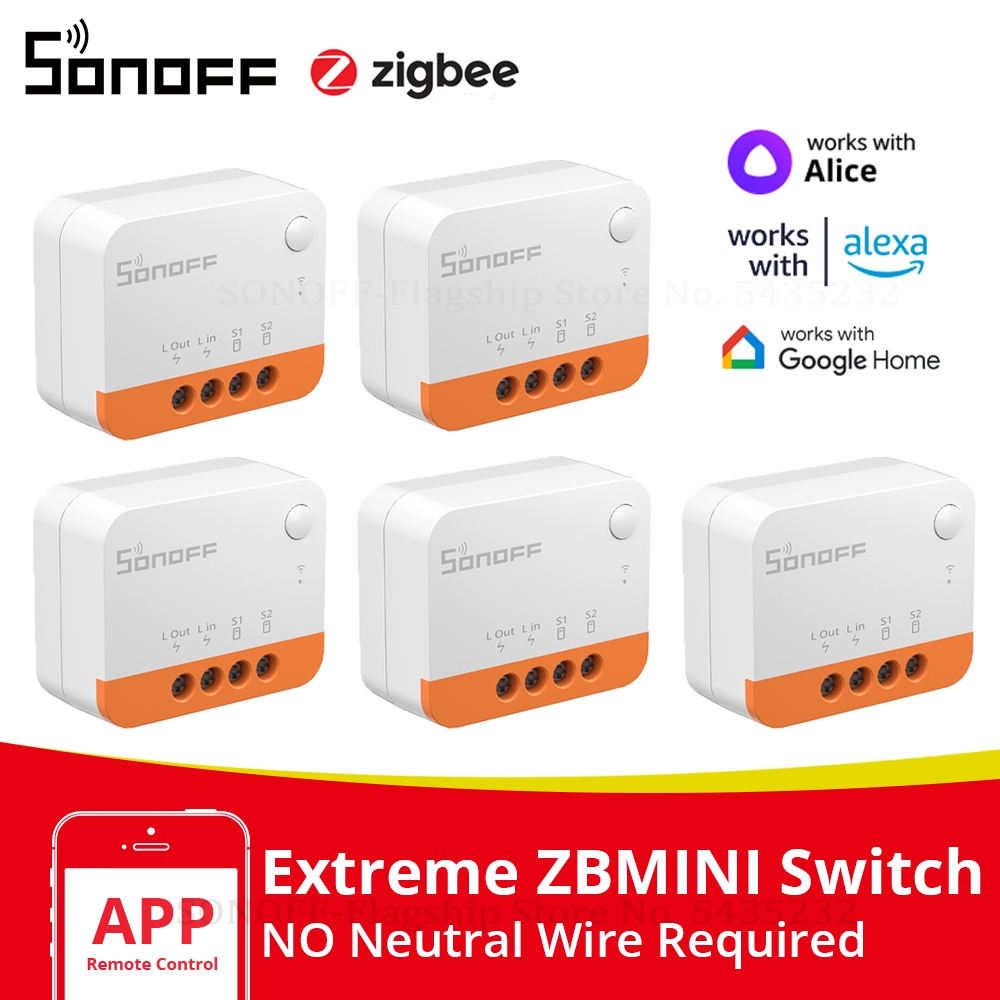Sonoff Basic Switch - Sonoff-interruptor inteligente para automação residencial, 1/3/5pcs,