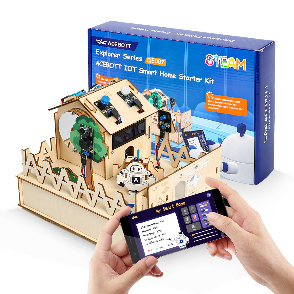 Home Automation With Arduino - ACEBOTT-DIY Smart Home Kit para Arduino,