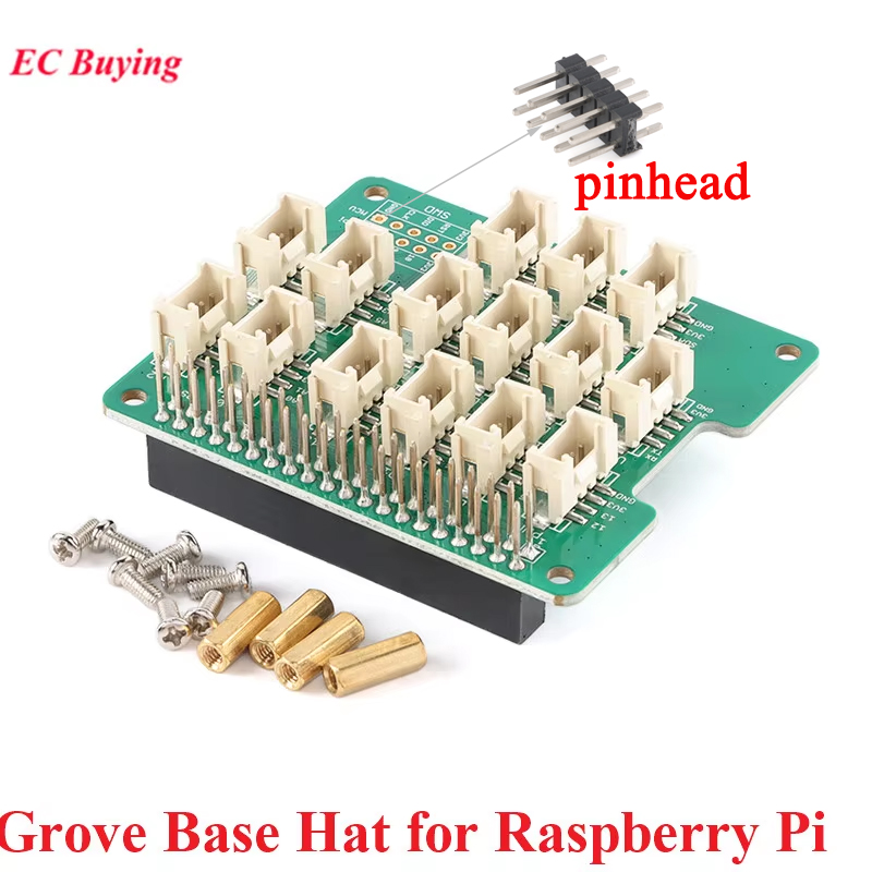 Pi Zero W Board - Chapéu base grove para raspberry pi