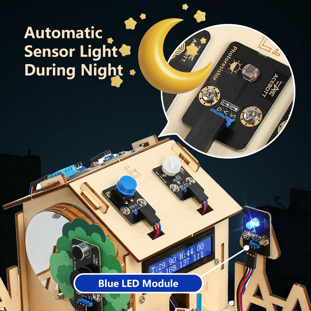 ACEBOTT Kit Inicial STEM/STEAM - Home Automation With Arduino avaliação e preço