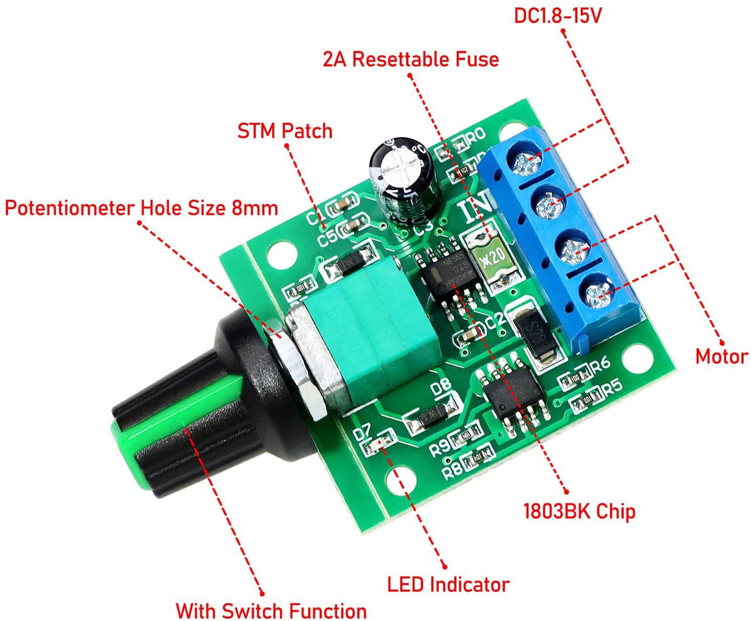 2 peças/4 peças/6 peças 1.8v 3 - Level Shifter 3.3V avaliação e preço