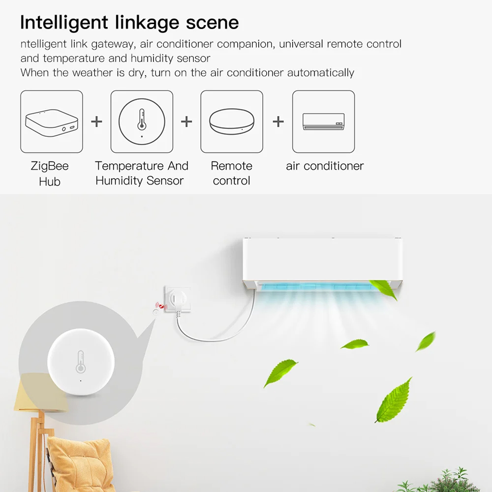 Tuya inteligente zigbee sensor - Home Automation Technology avaliação e preço