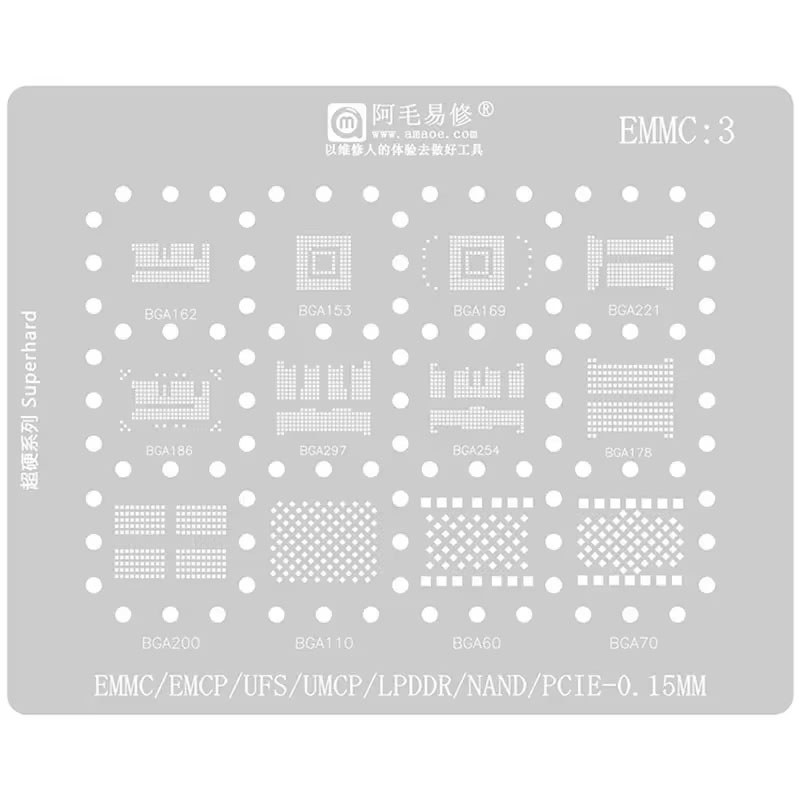 Amaoe emmc3 bga estêncil de re - Tasmota Flash Tool avaliação e preço