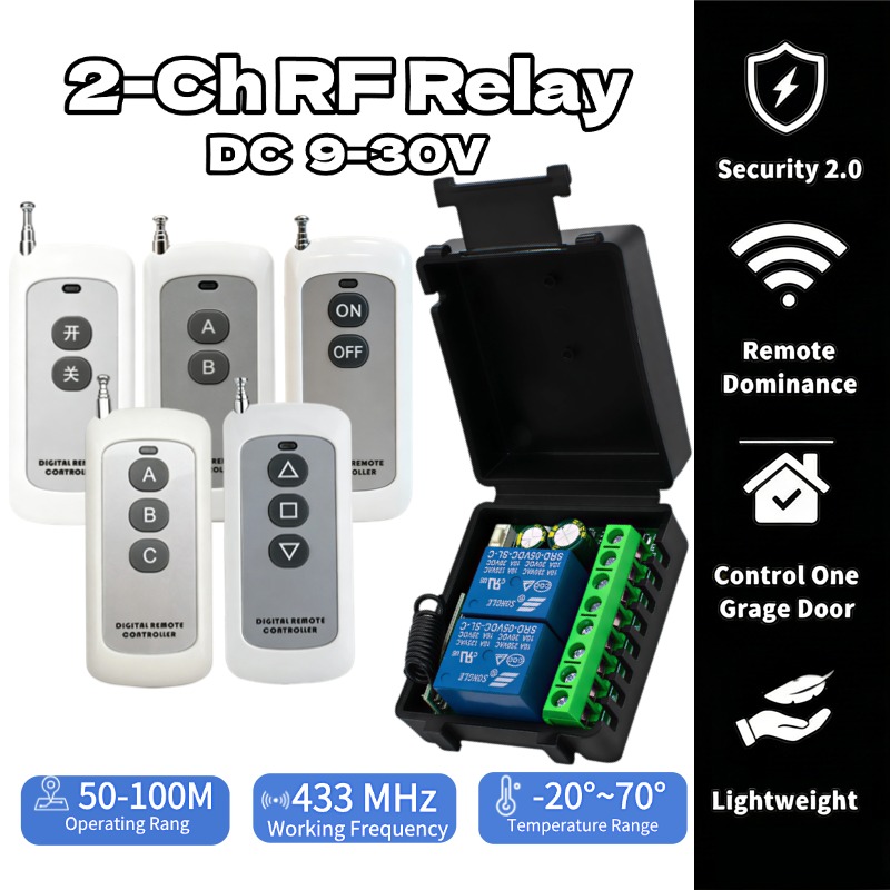 Controlador de Motor Atuador R - 433Mhz Receiver Module avaliação e preço