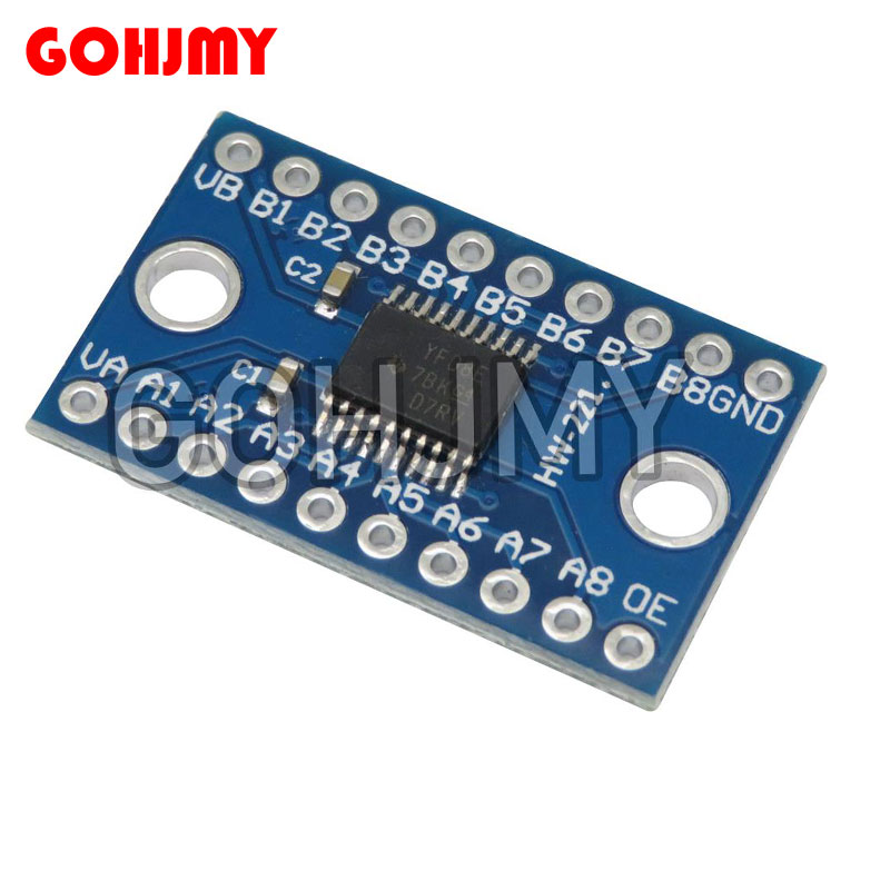 5 pçs/lote TXS0108E Conversor  - Level Shifter 3.3V avaliação e preço