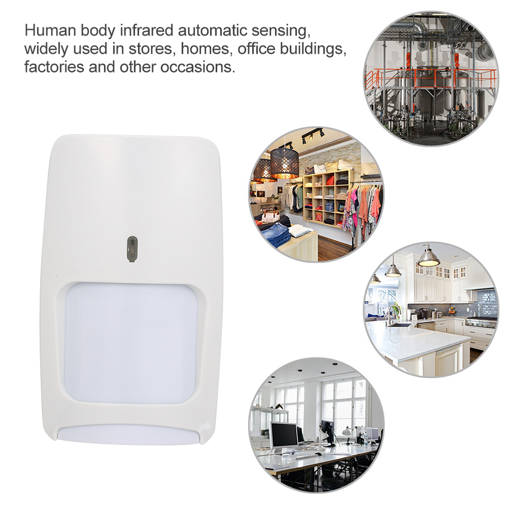 Wired Dual-Tech Detector de mo - Motion Sensor Pir Wired avaliação e preço