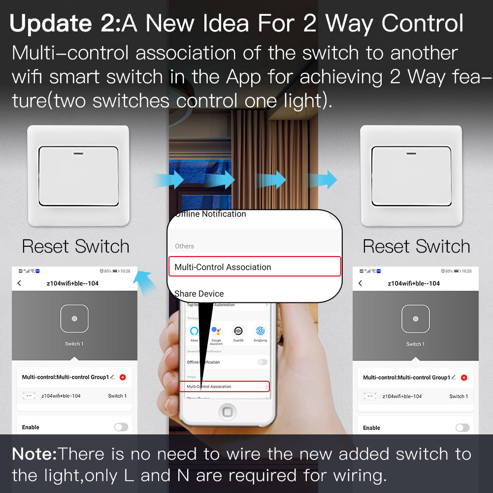 Módulo de interruptor de luz w - Home Automation Ideas avaliação e preço