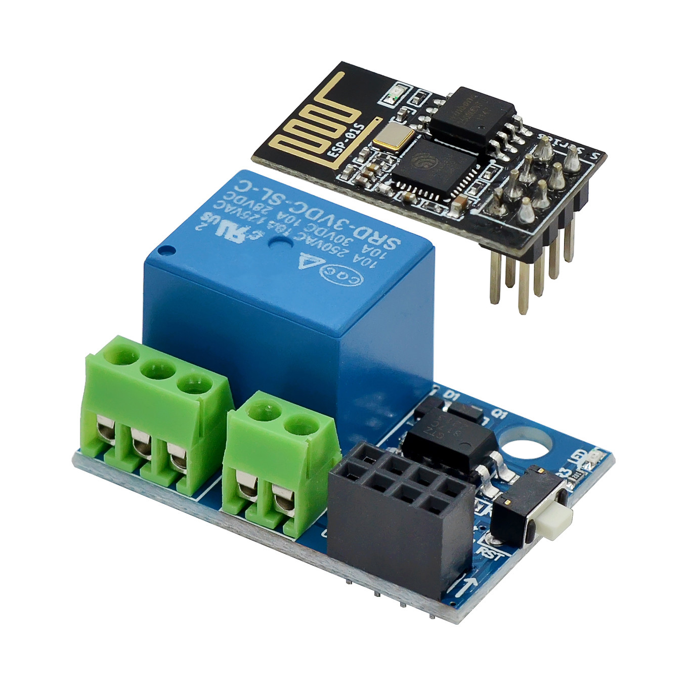 ESP-01S módulo de relé wi-fi 5 - Home Automation With Arduino avaliação e preço
