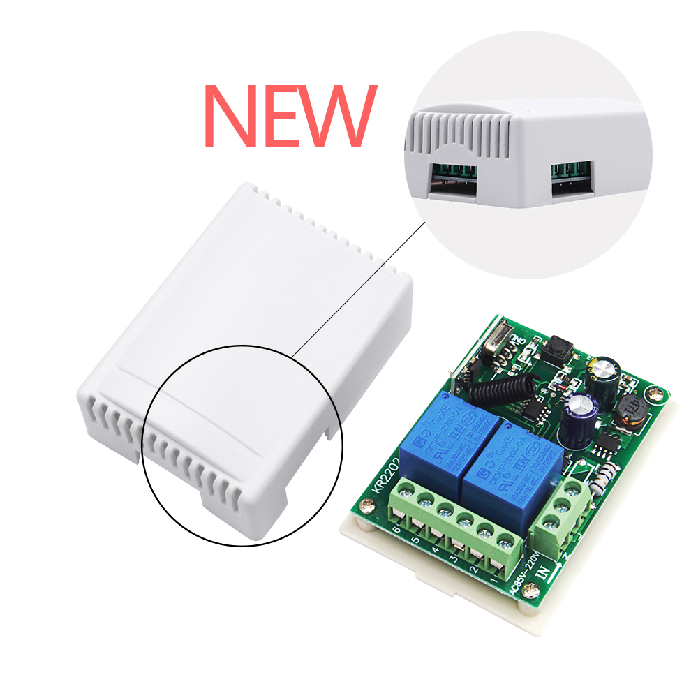 QIACHIP-Interruptor Universal  - 433Mhz Receiver Module avaliação e preço