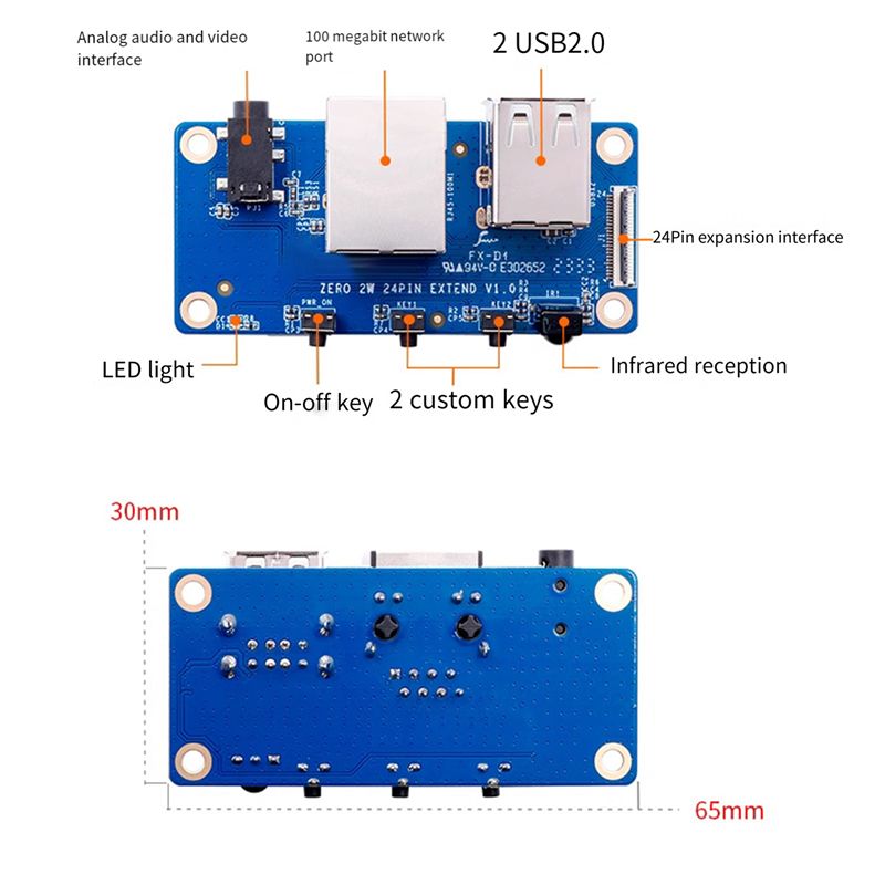 Placa de expansão n35r-para la - Pi Zero W Board avaliação e preço