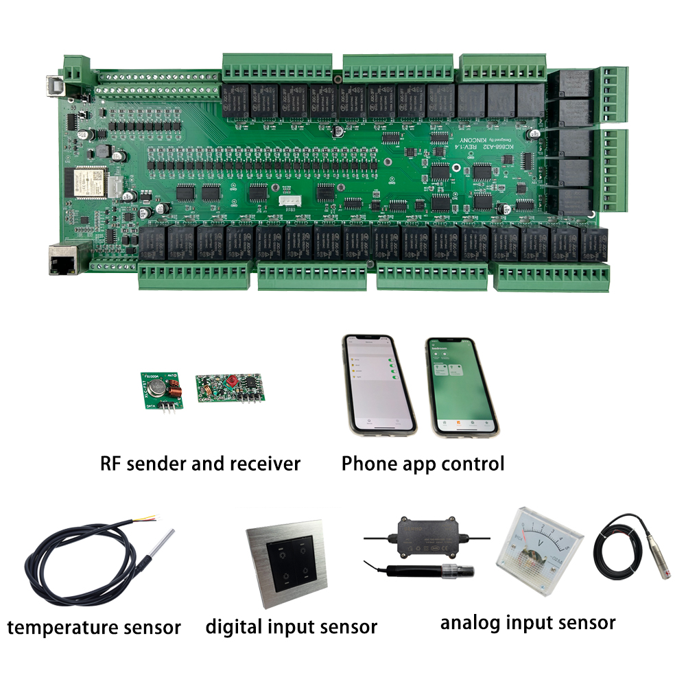 Módulo de Relé KC868-A32 ESP32 - Home Automation With Arduino avaliação e preço