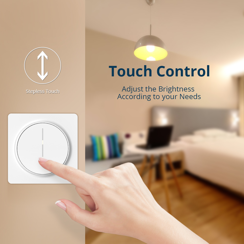 Zemismart wifi ue dimmer inter - Home Automation Technology avaliação e preço