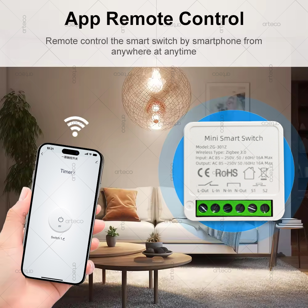 Mini Interruptor Inteligente Z - Diy Home Automation Hub avaliação e preço